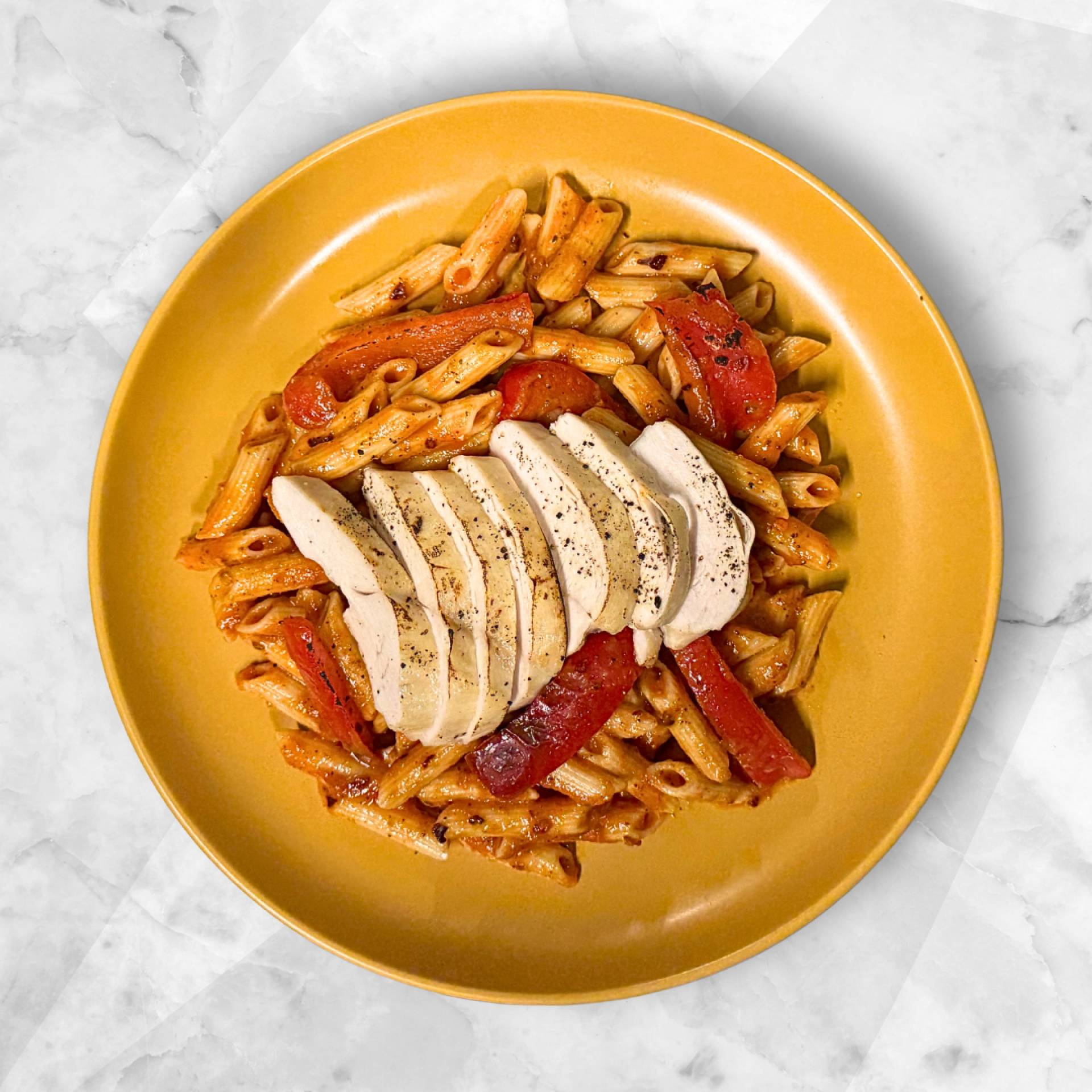 CHICKEN ARRABIATA PENNE PASTA