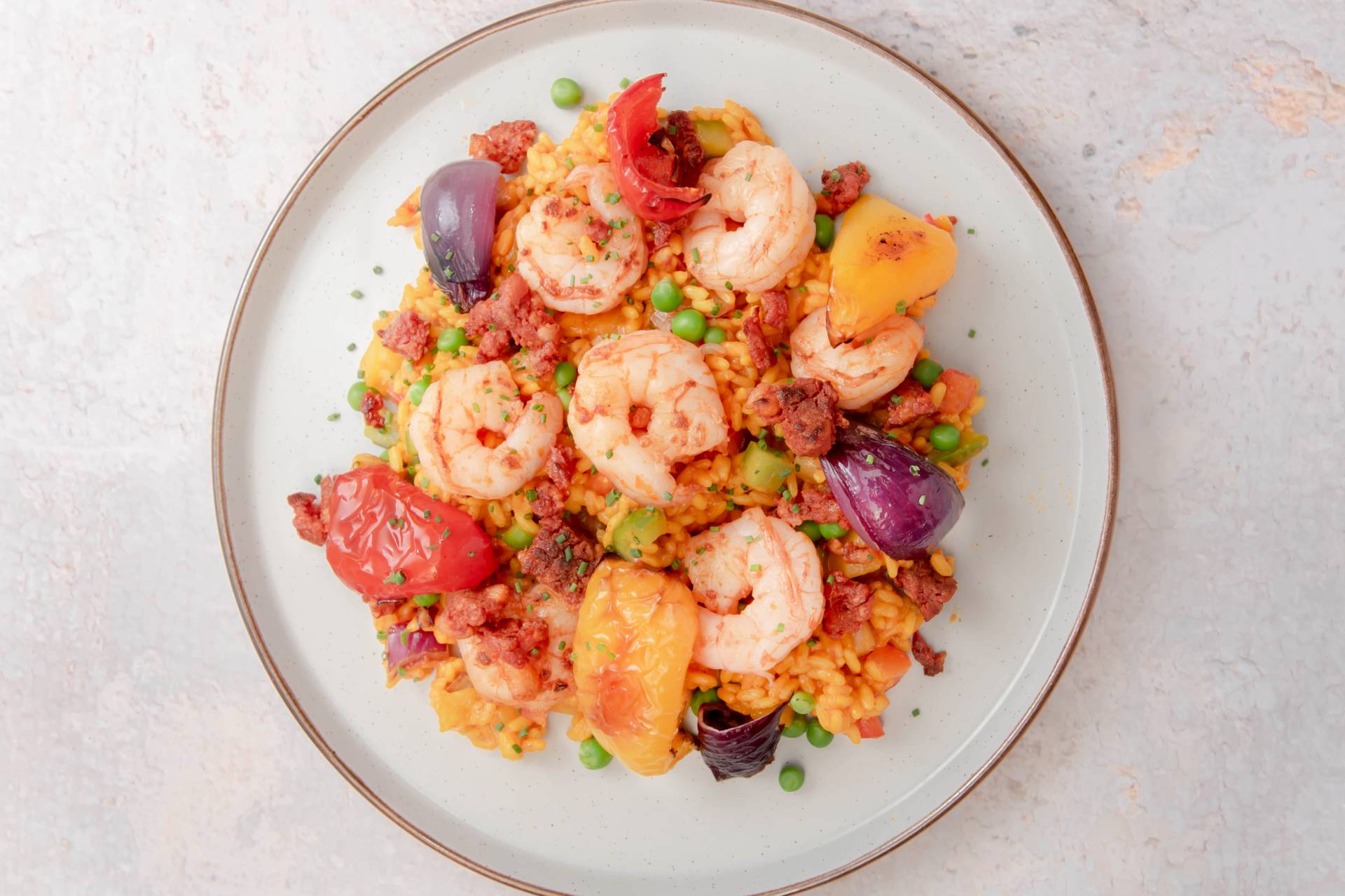 KING PRAWN PAELLA