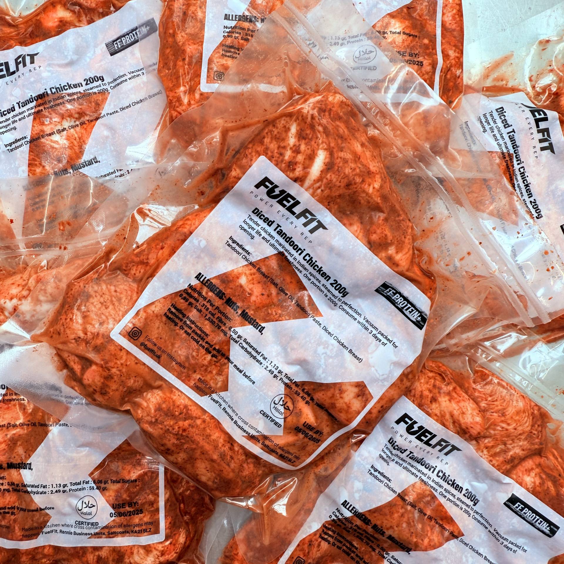 Diced Tandoori Chicken 200g